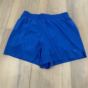 ALO Yoga Men's Athletic Shorts in Royal Blue